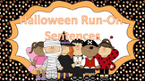 Halloween Run-On Sentences Task Cards