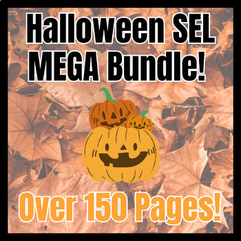 Preview of Halloween SEL Activity Bundle - Reading Comprehnsion Activities