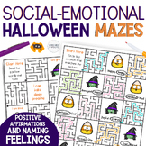 Halloween SEL Positive Affirmations Self Esteem Feelings a