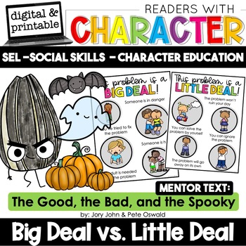 Preview of Halloween SEL Activities | The Good, the Bad, and the Spooky Book Companion