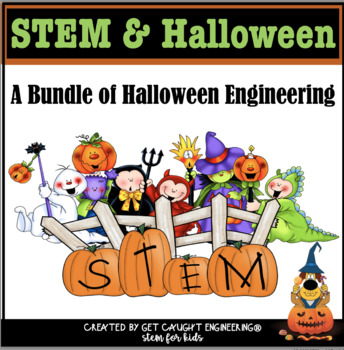 Preview of Halloween STEM Activities Bundle