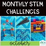 Halloween STEM Activities - October Monthly STEM Challenges