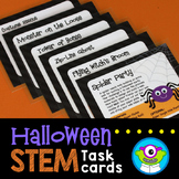 Halloween STEM Activities Task Cards + SeeSaw