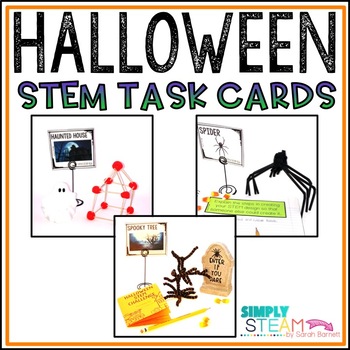 Preview of Halloween STEM Activities and Task Cards