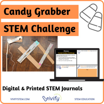 Preview of Halloween STEM Activity: Candy Grabber STEM Activity