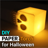 Halloween STEM Activity: DIY Paper Torch (Creative Electro