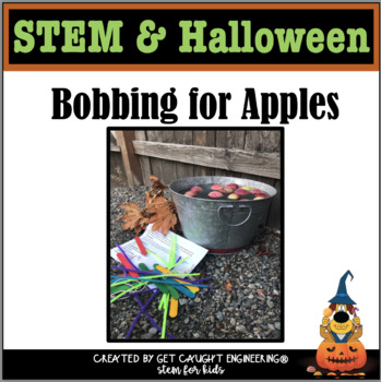 Preview of Halloween STEM Activity for Bobbing for Apples