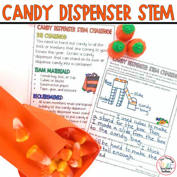 Preview of Halloween STEM Candy Dispenser