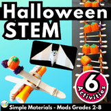 Halloween STEM Challenge Activities Bundle