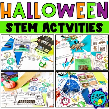 Preview of Halloween STEM Challenge - October Science STEM Activities - Engineering Design