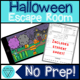 Halloween STEM Escape Room: No Prep Digital Google Slides 