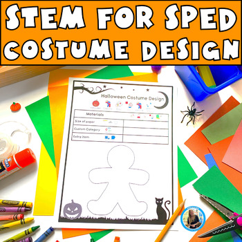 Preview of Halloween STEM Lesson Special Ed Science Activities Set Pre-K Kindergarten