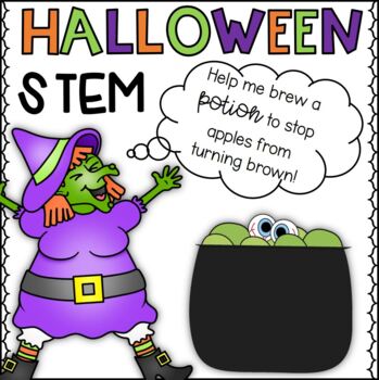 Preview of Halloween STEM Project | Whole Class Science Experiment