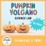 Halloween STEM / STEAM Activity - Exploding Pumpkin Volcan