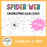 Halloween STEM / STEAM Activity - Spider Web Engineering C