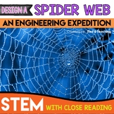 Halloween STEM Activities Spider Web STEM Challenge with C