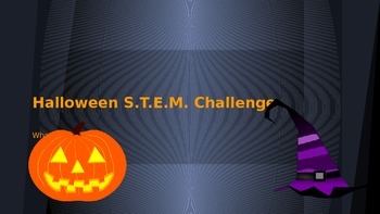 Preview of Halloween STEM activity
