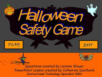 Preview of Halloween Safety Game