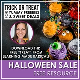 Halloween Sale "Treat" - LIMITED TIME FREEBIE!