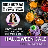 Halloween Sale "Treat" - LIMITED TIME FREEBIE!