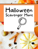 Halloween Scavenger Hunt