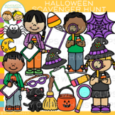 Kids Halloween Scavenger Hunt Clip Art