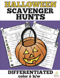 Halloween Literacy Center: Halloween Scavenger Hunt