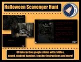 Halloween Scavenger Hunt Bundle - G. Slides, Audio and Rid