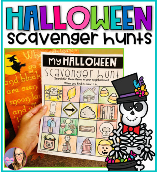 Preview of Halloween Scavenger Hunt - Printable