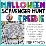 Halloween Scavenger Hunt for Preschoolers - FREEBIE