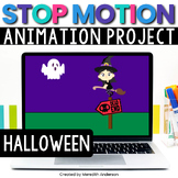 Halloween STEM Activity Digital Stop Motion Animation Tech
