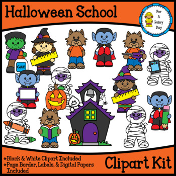 Halloween Clipart - h2ccc - Classroom Clipart