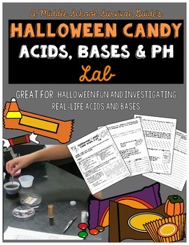 Preview of Halloween Science: Acids, Bases, pH of Halloween Candy