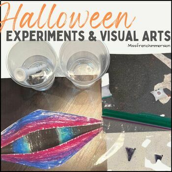 Preview of Halloween Science Activities - Halloween French Science Activities
