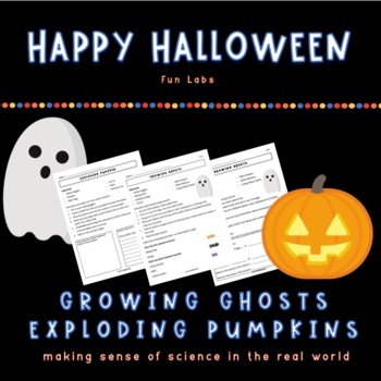 Preview of Halloween Science Activities for Kids