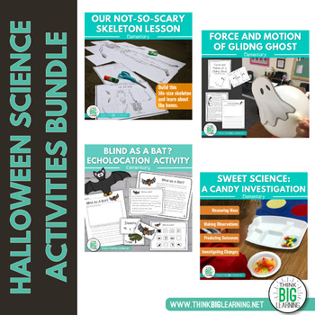 Preview of Halloween Science Activities Bundle