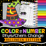 Halloween Science Activity - Physical and Chemical Changes