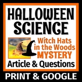 Halloween Science Activity Ecosystem Mystery Witch Hats in