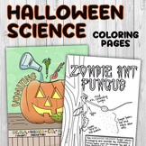 Halloween Science Coloring Variety Pack! Growing Set!