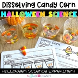 Halloween Science - Dissolving Candy Corn
