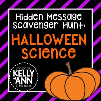 Preview of Halloween Life Science Activity (Scavenger Hunt)