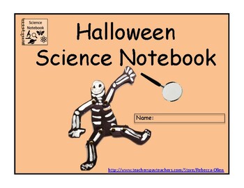Preview of Halloween Science Interactive Notebook