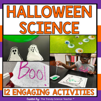 Preview of Halloween Science Activity Bundle