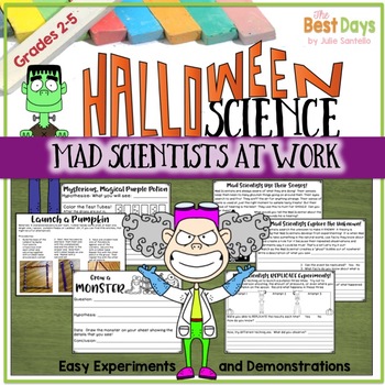 Preview of Halloween Science:  Mad Scientist at Work