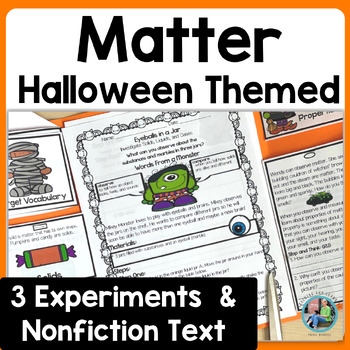 Preview of Halloween Science: States of Matter, Properties & More Activities & Experiments