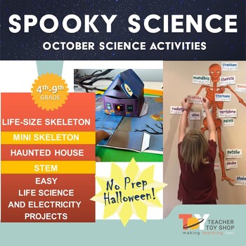 Preview of Science Projects and Activities for Halloween and October