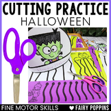 Halloween Cutting Practice - Scissor Skills, Fine Motor Ac