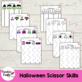 Halloween Scissor Skills - Cutting Practice - Preschool | 