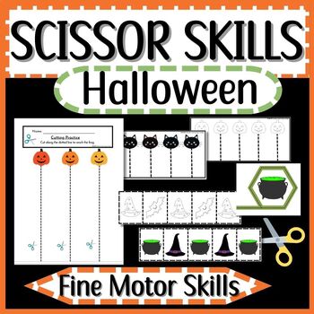 Scissor Skills Printable Worksheets