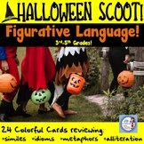 Halloween Scoot for Figurative Language (3rd-5th Grades)